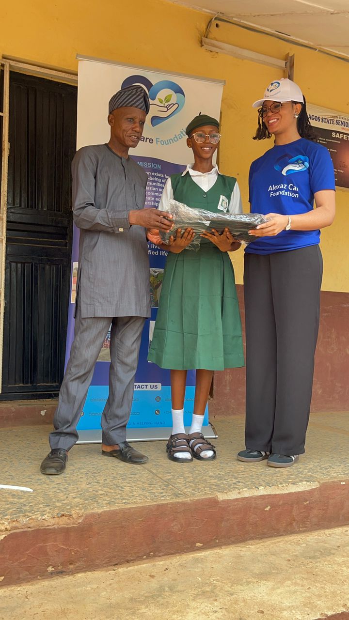 School bag distribution