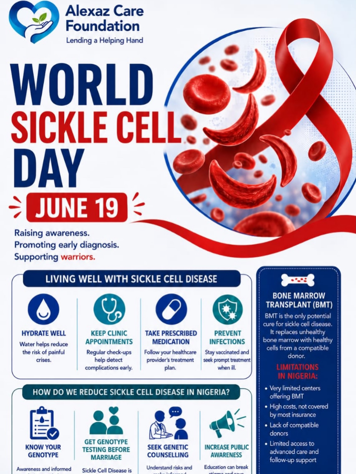 World Sickle Cell Awareness Day campaign